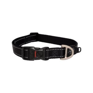 ROGZ CLASSIC COLLAR DOG L 34-56CM BLACK