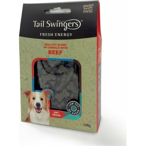 TAIL SWINGERS SOFT SNACKS BEEF 125gr