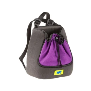 FERPLAST BAG FOR DOGS S BROWN - PURPLE