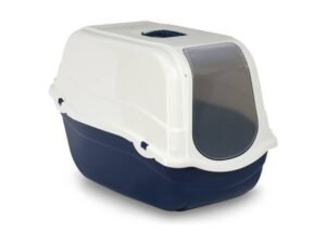 RECORD TOILET FOR CAT CLOSED L BLUE