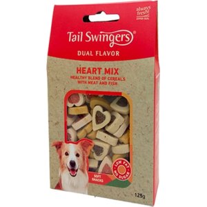 TAIL SWINGERS SOFT SNACKS HEART MIX 125gr