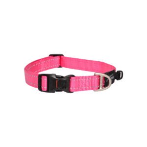 ROGZ CLASSIC COLLAR DOG L 34-56CM PINK