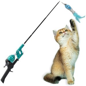 TOTALLY HOOKED FISH TOY FOR CATS SMALL