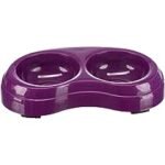 TRIXIE DOUBLE BOWL PURPLE