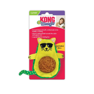 KONG AVOCATO WRANGLER TOY FOR CATS