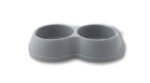 VITAKRAFT PLASTIC DOUBLE BOWL GREY SMALL