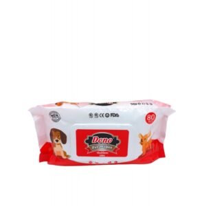 DONO PET WIPES 15X20CM 80PCS