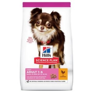 HILLS S+M ADULT LIGHT 1-6Y CHICKEN 1,5KG
