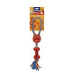 VITAKRAFT DOG TOY THROW AND TUG RED