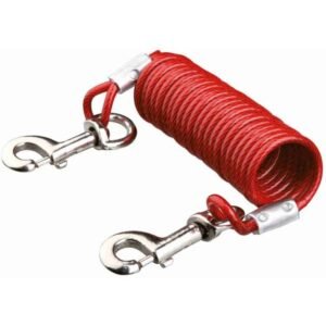 TRIXIE TIE OUT CABLE WITH SPIRAL CABLE 5 M