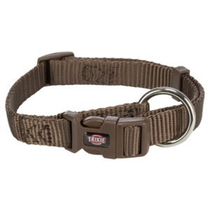 TRIXIE COLLAR M-L HAZELNUT