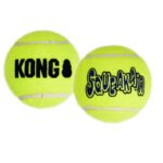 KONG SQUEAK AIRBALLS TENNIS MEDIUM