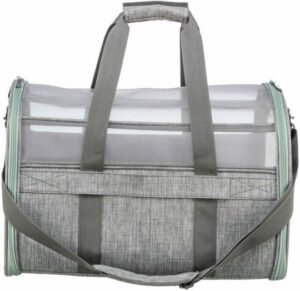 TRIXIE ΤΣΑΝΤΑ ΜΕΤΑΦΟΡΑΣ DOLLON 32x33x54cm ΓΚΡΙ/ΜΕΝΤΑ